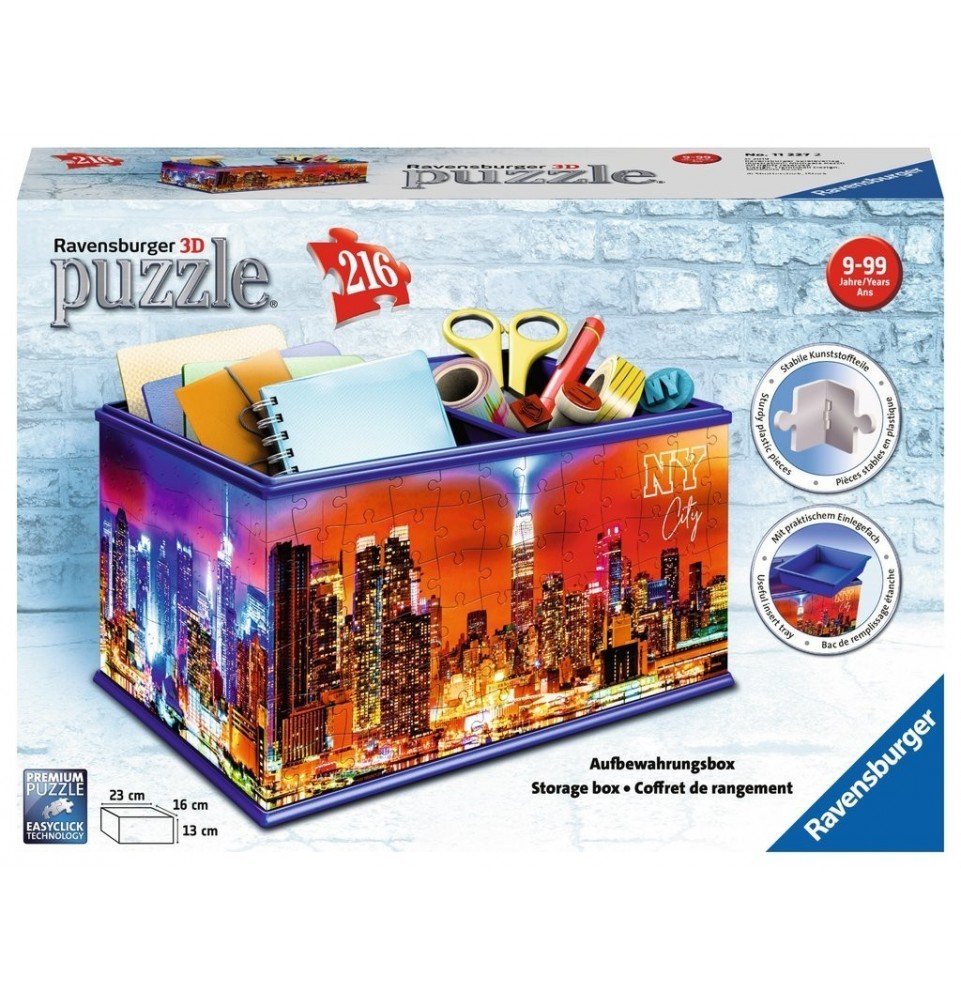 Dėlionė-daiktadėžė Ravensburger NY Panorama, 216det., 11227