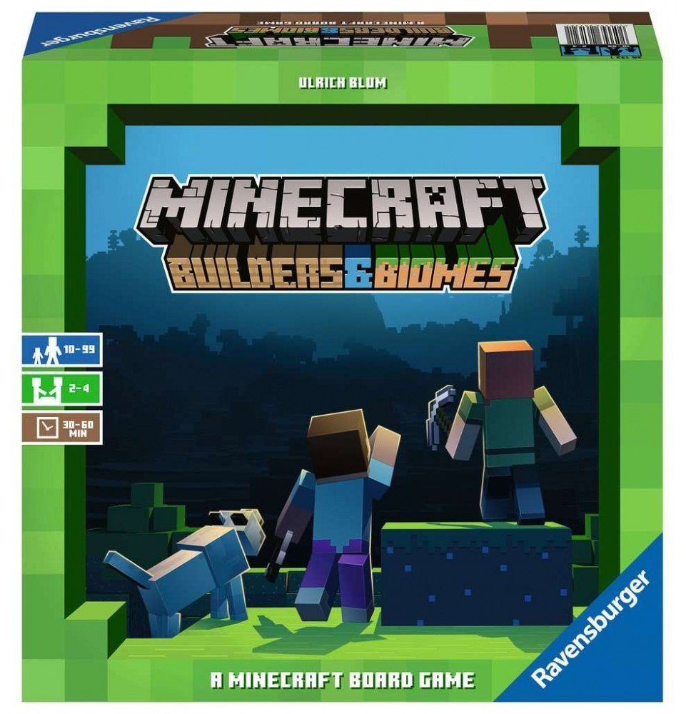 Stalo žaidimas Ravensburger Minecraft Builders & Biomes (LT, LV, EE), 27088