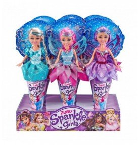 Žėrinti lėlė keksiuko formelėje Sparkle Girlz Fairy, 10011TQ4