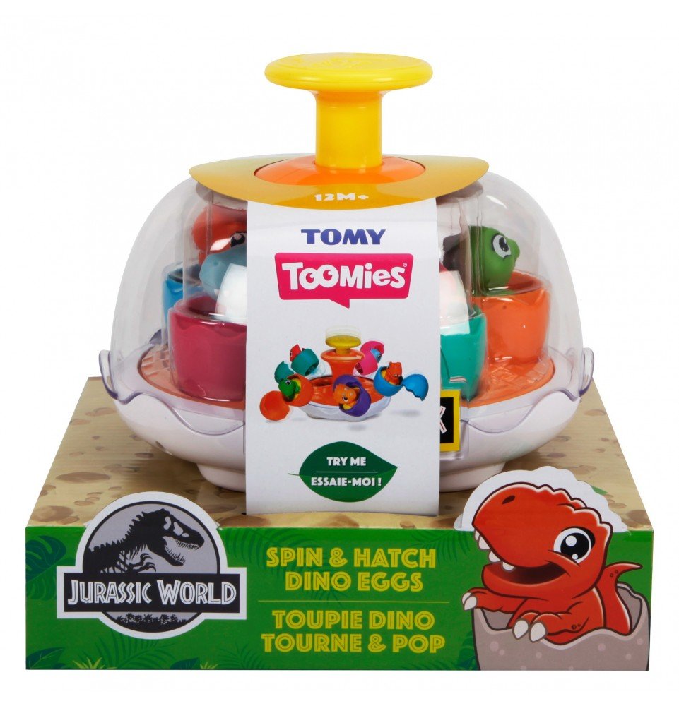 Žaidimas Tomy Spin & Hatch Dino Eggs, E73252