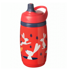 Gertuvė Tommee Tippee Insulated sportee, 12m+, 266ml, red, 447821
