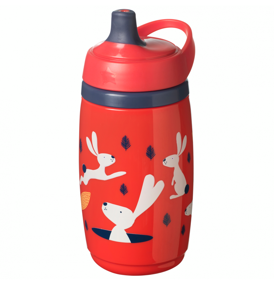 Gertuvė Tommee Tippee Insulated sportee, 12m+, 266ml, red, 447821