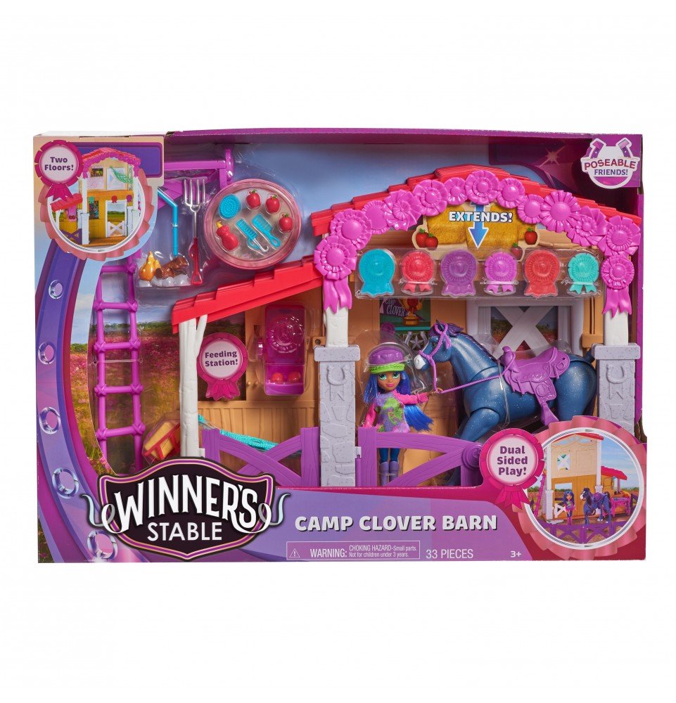 Žaidimų rinkinys Winners Stable Camp Clover Barn, 53185