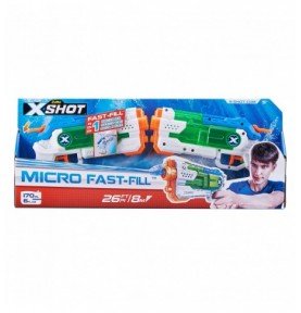 Žaislinių vandens šautuvų rinkinys Xshot  Micro Fast-Fill, 56244