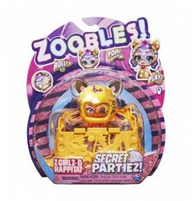 Figūrėlė Zoobles Girls Secret Partiez, 2 serija, 6061945
