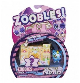 Figūrėlių rinkinys Zoobles Animal Secret Partiez Princess, 6064327