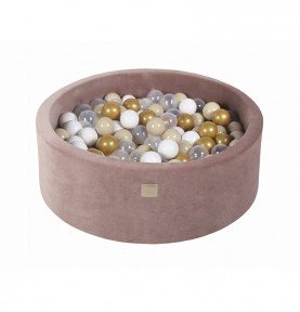 Kamuoliukų baseinas Teddy Bear, 250 kamuoliukų, 30cm