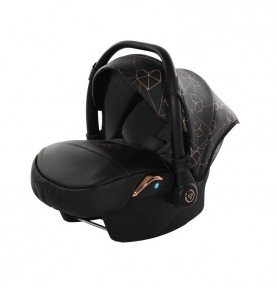 Universalus vežimėlis Junama Heart 3in1, Black/Copper