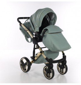 Universalus vežimėlis Junama Heart 3in1, Olive/Gold