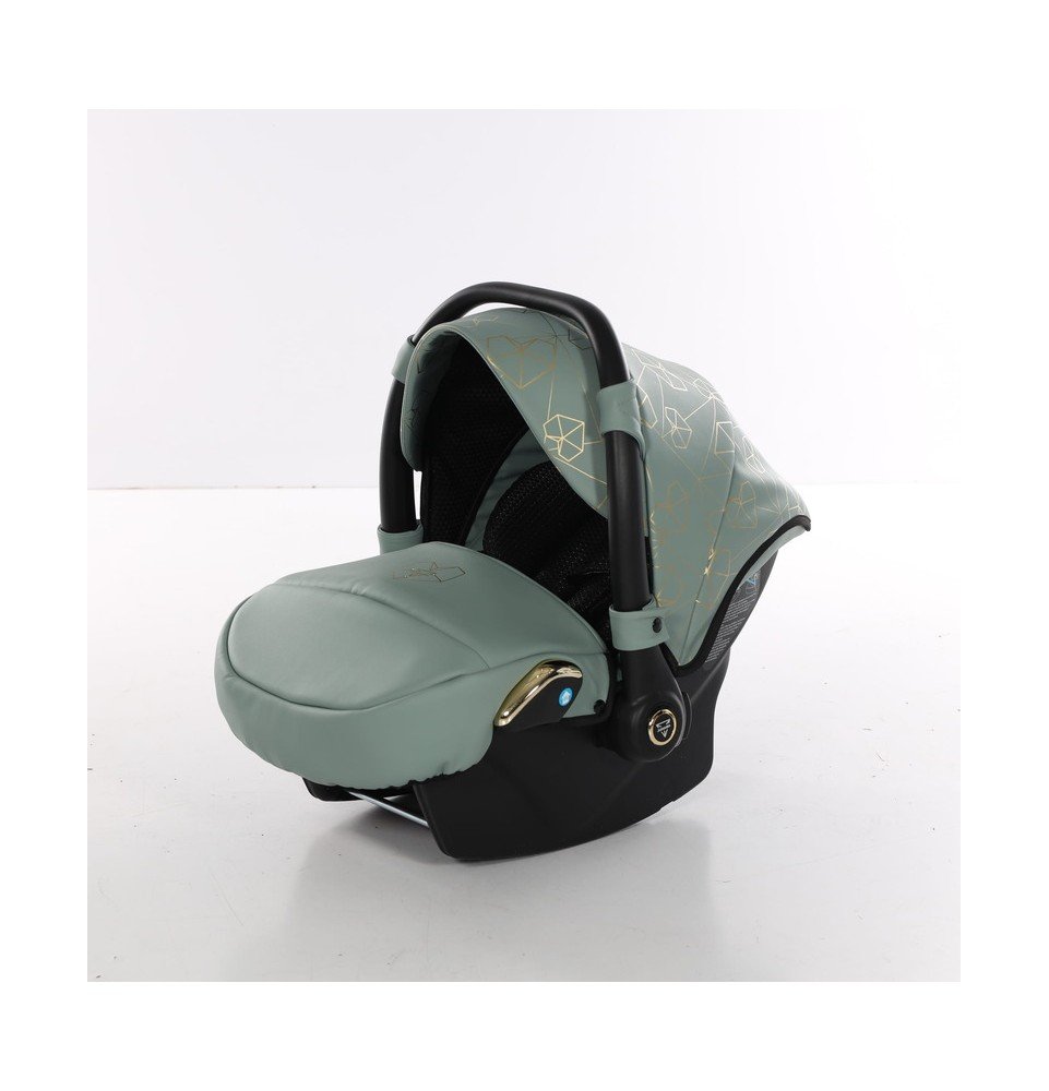 Universalus vežimėlis Junama Heart 3in1, Olive/Gold