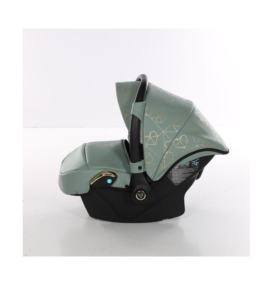 Universalus vežimėlis Junama Heart 3in1, Olive/Gold