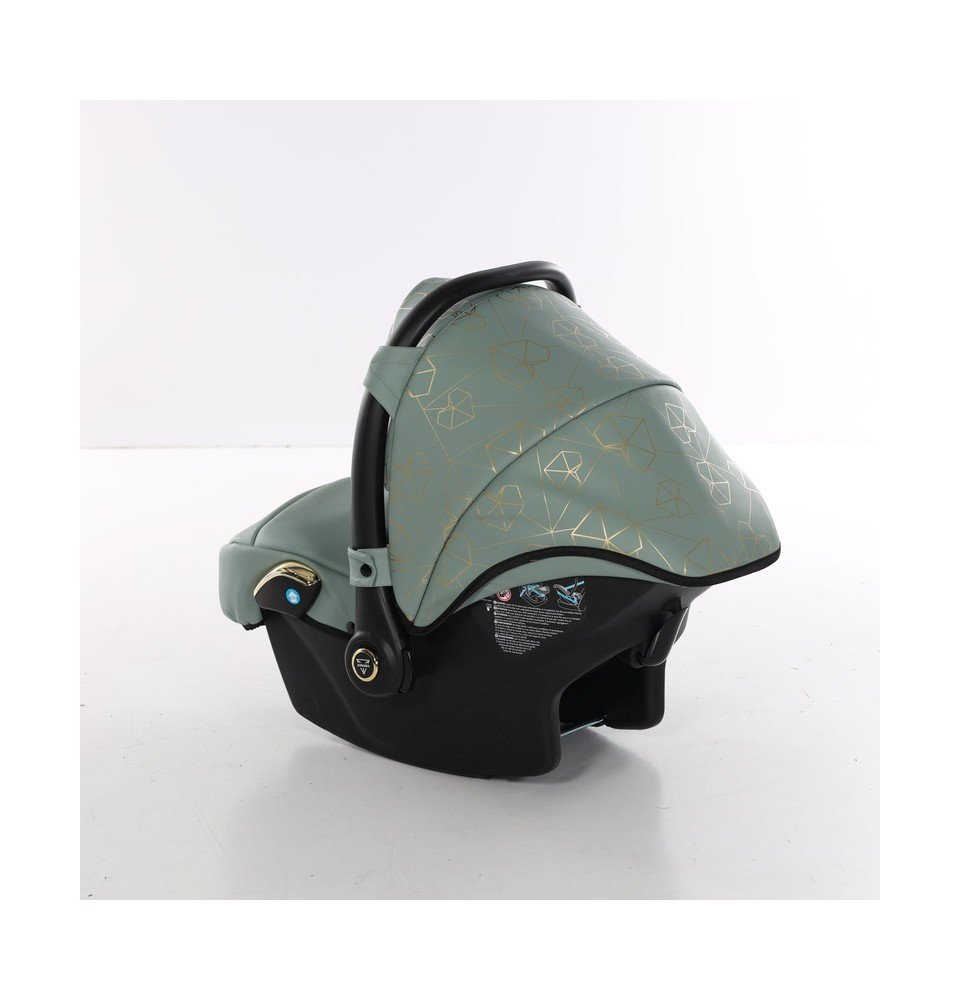 UUniversalus vežimėlis Junama Heart 3in1, Olive/Gold