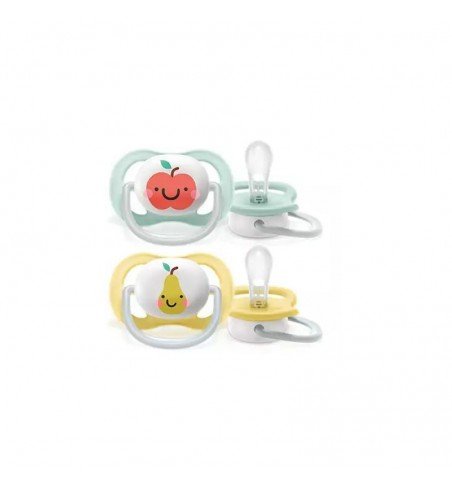 Silikoninis čiulptukas Philips Avent Ultra Air, 0-6 mėn., SCF080/17, 2 vnt.