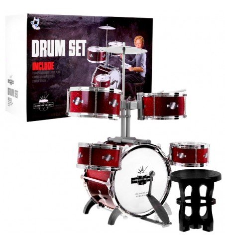 5 būgnų rinkinys Desktop drums