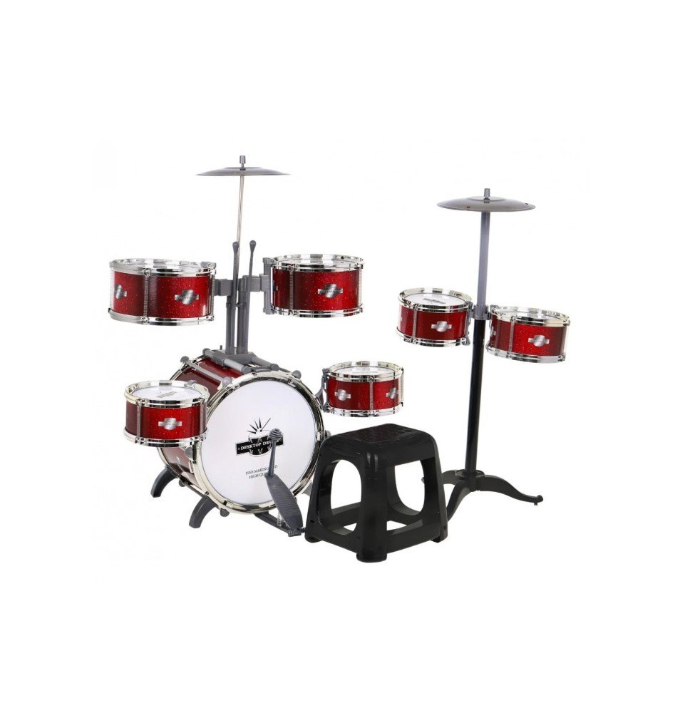 7 būgnų rinkinys Desktop Drums 9008E-4