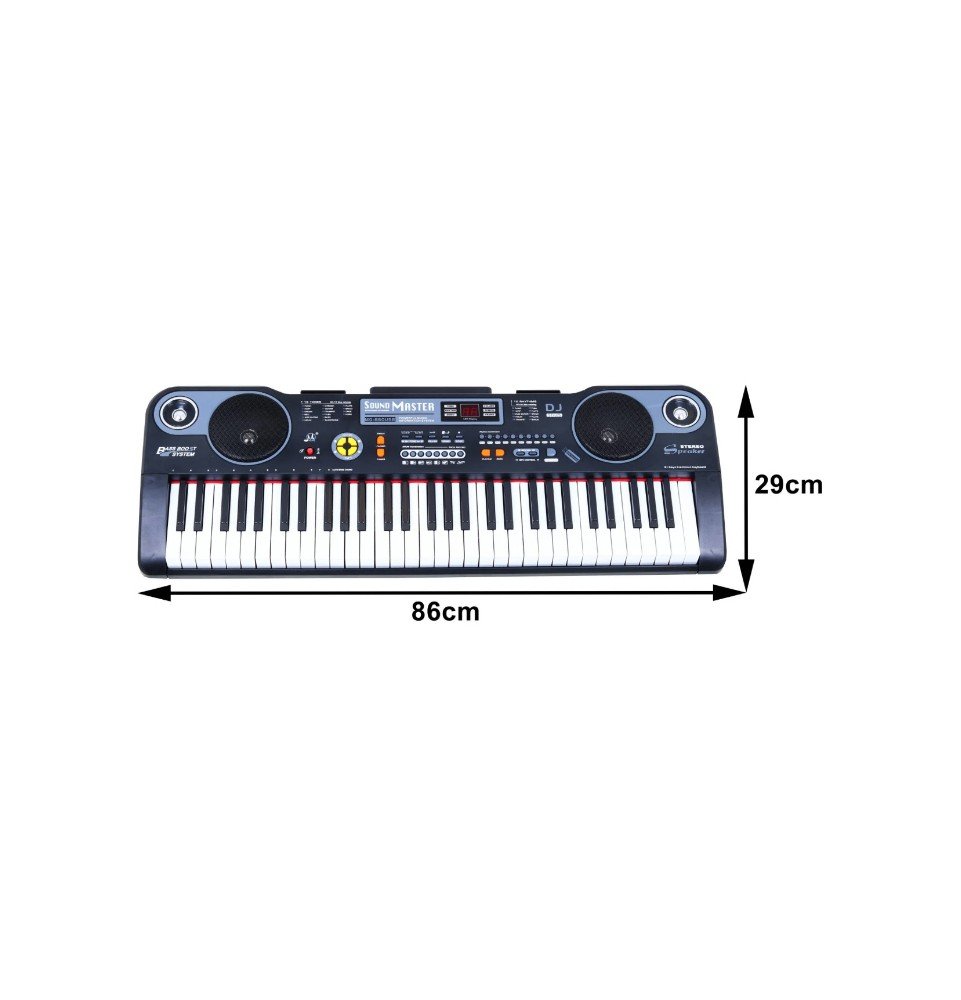 Elektroninis pianinas su mikrofonu, 860