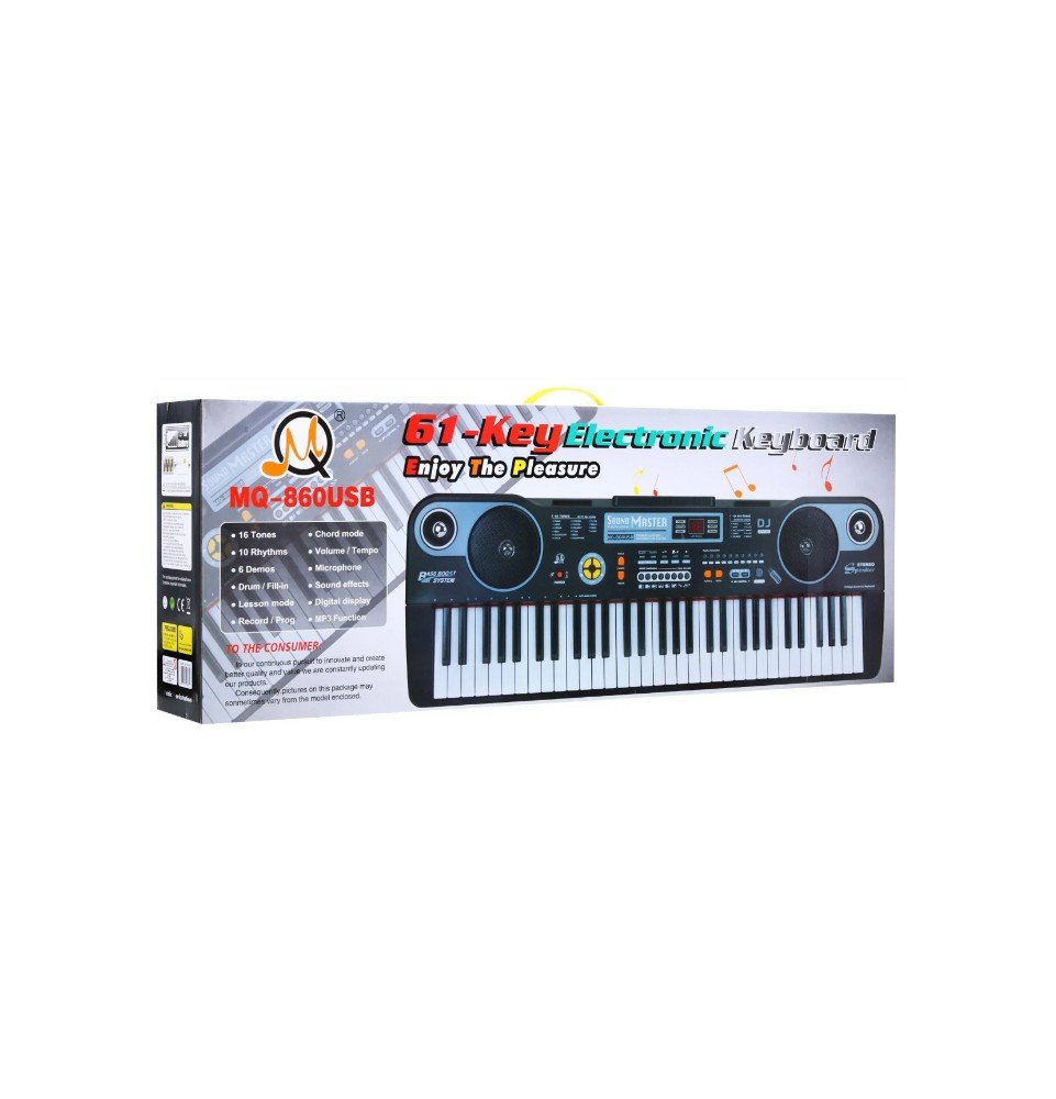 Elektroninis pianinas su mikrofonu, 860