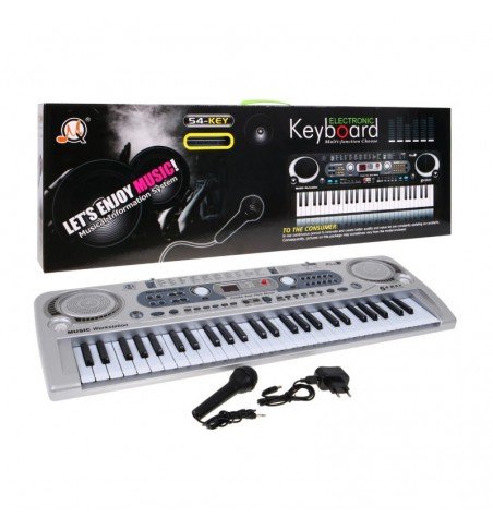 Elektroninis pianinas su mikrofonu, 824
