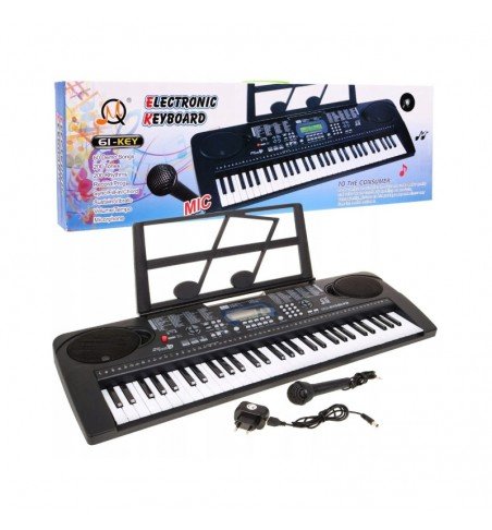Elektroninis pianinas su mikrofonu, 6159