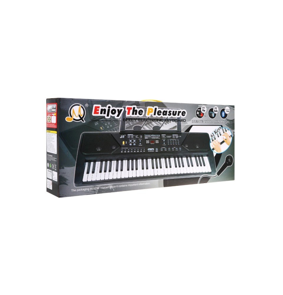 Elektroninis pianinas su mikrofonu, 600