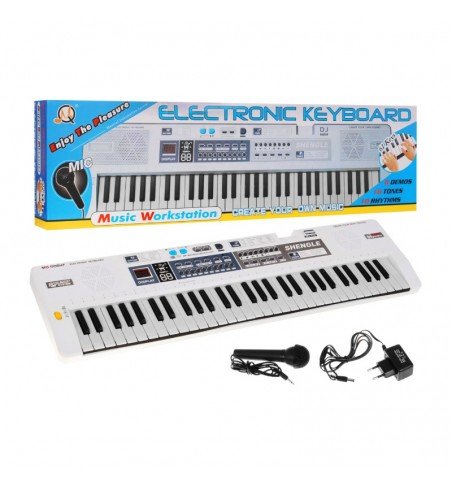 Elektroninis pianinas su mikrofonu, 008