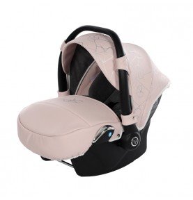 Universalus vežimėlis Junama Heart 3in1, Pink/Silver