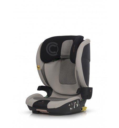 Automobilinė kėdutė Cavoe Grand Prix I-size (15-36 kg), Taupe