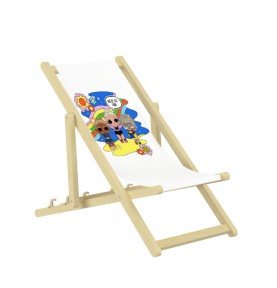Vaikiška kėdė-gultas LOL Surprise Beach
