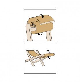 Vaikiška kėdė-gultas Balerina