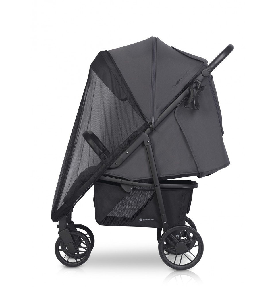 Sportinis vežimėlis Euro-Cart Flex Black Edition Iron