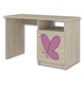 Vaikiškas rašomasis stalas Decorated Butterfly, 02