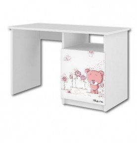 Vaikiškas rašomasis stalas Pink Bear