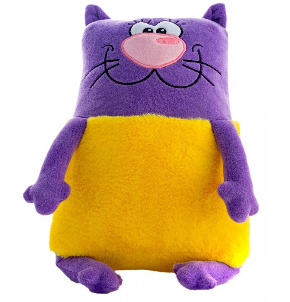 TALLULA Pliušinis violetinis katinas
