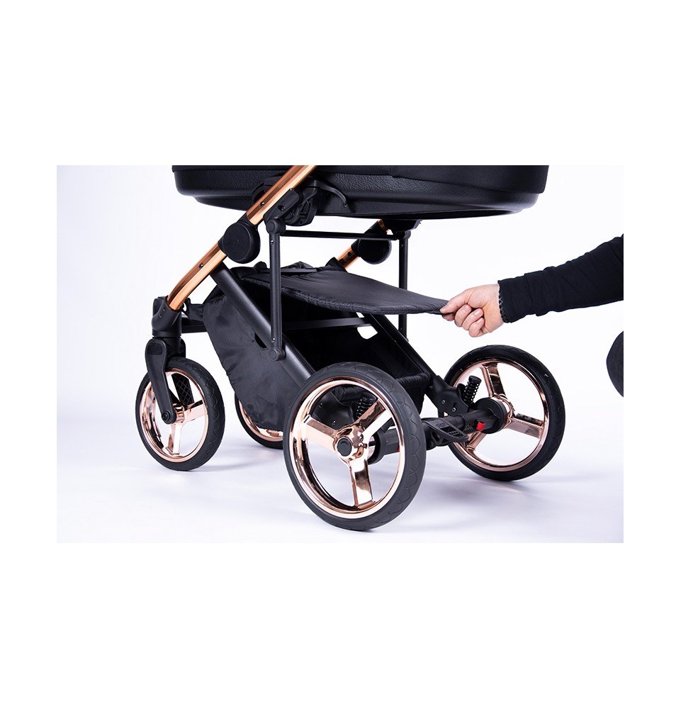 Universalus vežimėlis Coletto Fado 3in1, juodos spalvos važiuoklė FA-05