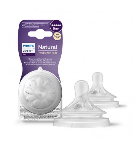 Žindukas Philips Avent Natural Response SCY965/02, 6m+
