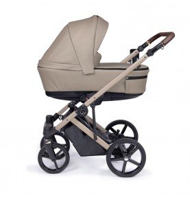 Universalus vežimėlis Coletto Fado Eco 3in1, juodos spalvos važiuoklė ECO-01