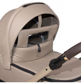 Universalus vežimėlis Coletto Fado Eco 3in1, juodos spalvos važiuoklė ECO-01