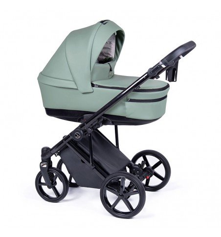 Universalus vežimėlis Coletto Fado Eco 3in1, juodos spalvos važiuoklė ECO-03