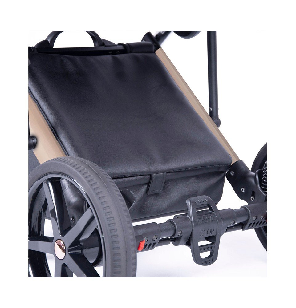 Universalus vežimėlis Coletto Fado Eco 2in1, auksinės spalvos važiuoklė ECO-04