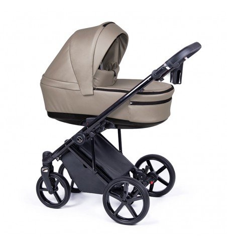 Universalus vežimėlis Coletto Fado Eco 2in1, juodos spalvos važiuoklė ECO-04