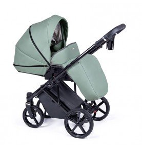 Universalus vežimėlis Coletto Fado Eco 2in1, juodos spalvos važiuoklė ECO-03