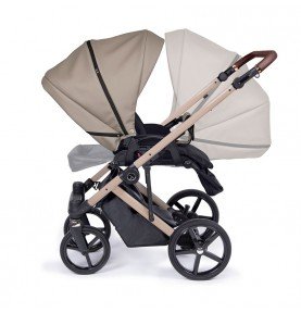 Universalus vežimėlis Coletto Fado Eco 2in1, juodos spalvos važiuoklė ECO-07
