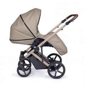 Universalus vežimėlis Coletto Fado Eco 2in1, juodos spalvos važiuoklė ECO-07