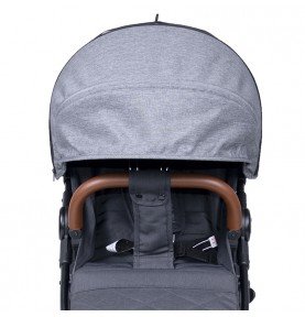Sportinis vežimėlis su pripučiamais ratukais Coletto Nevia VT Dark Grey