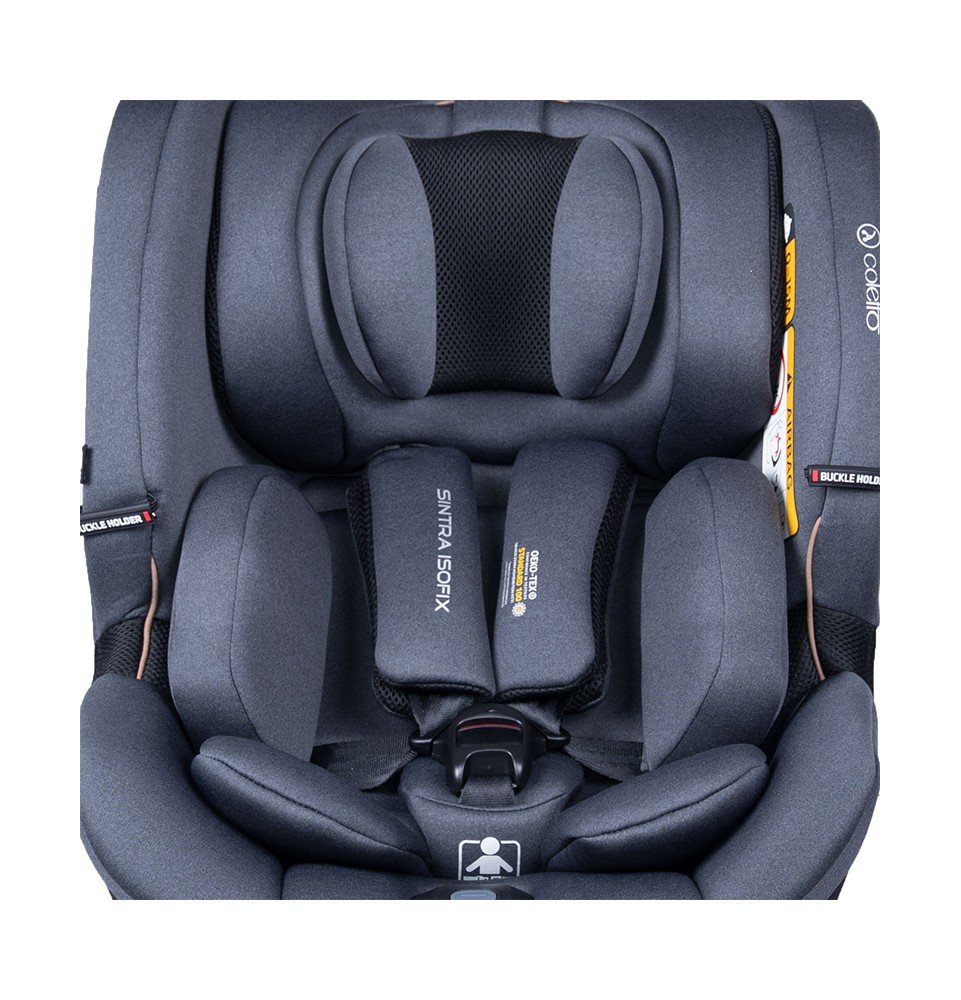 Automobilinė kėdutė Coletto Sintra S2 Black 40-105 cm (0-18kg)