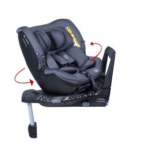 Automobilinė kėdutė Coletto Sintra S2 Graphite 40-105 cm (0-18kg)