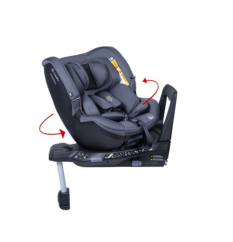 Automobilinė kėdutė Coletto Sintra S2 Graphite 40-105 cm (0-18kg)