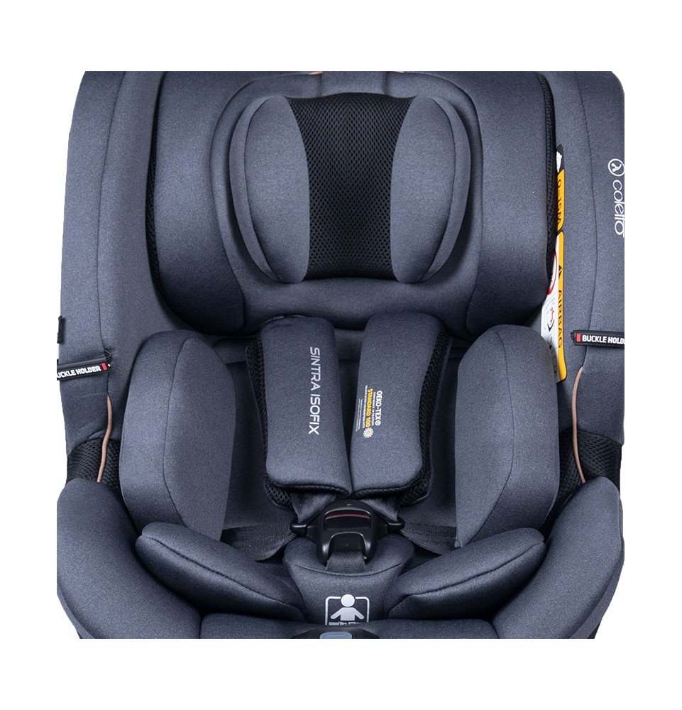 Automobilinė kėdutė Coletto Sintra S2 Graphite 40-105 cm (0-18kg)