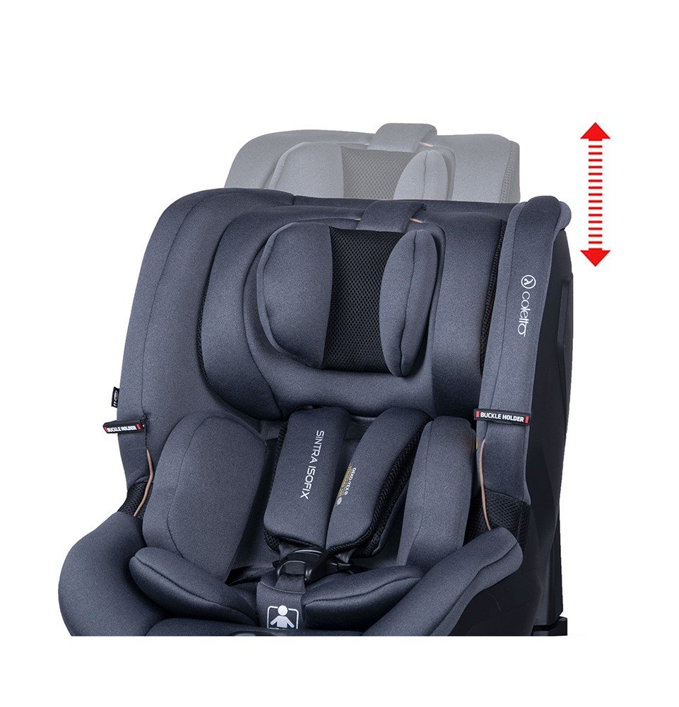 Automobilinė kėdutė Coletto Sintra S2 Graphite 40-105 cm (0-18kg)