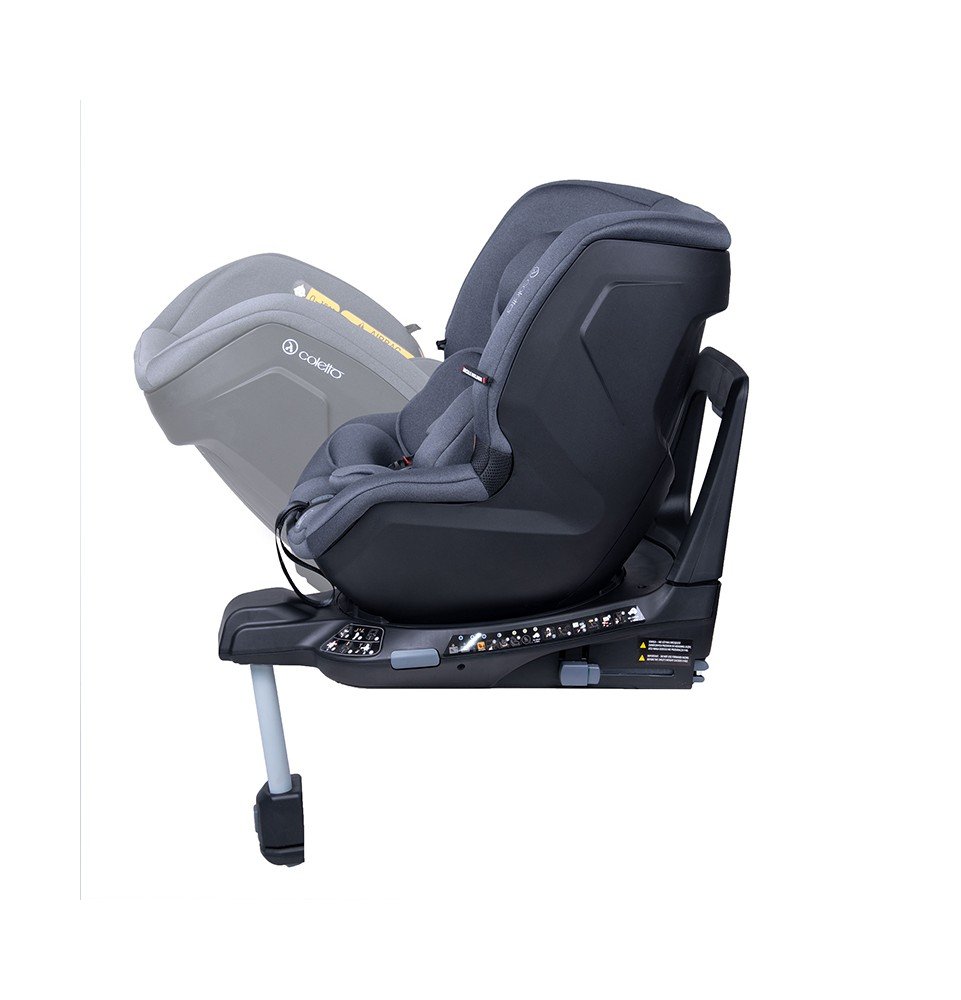 Automobilinė kėdutė Coletto Sintra S2 Graphite 40-105 cm (0-18kg)